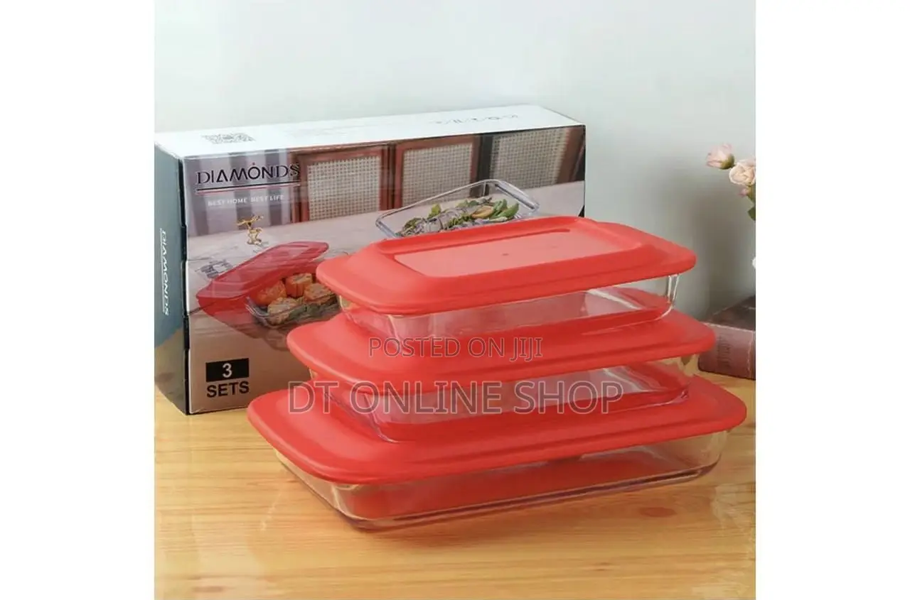 Borosilicate Glass Baking Dishes With Lid