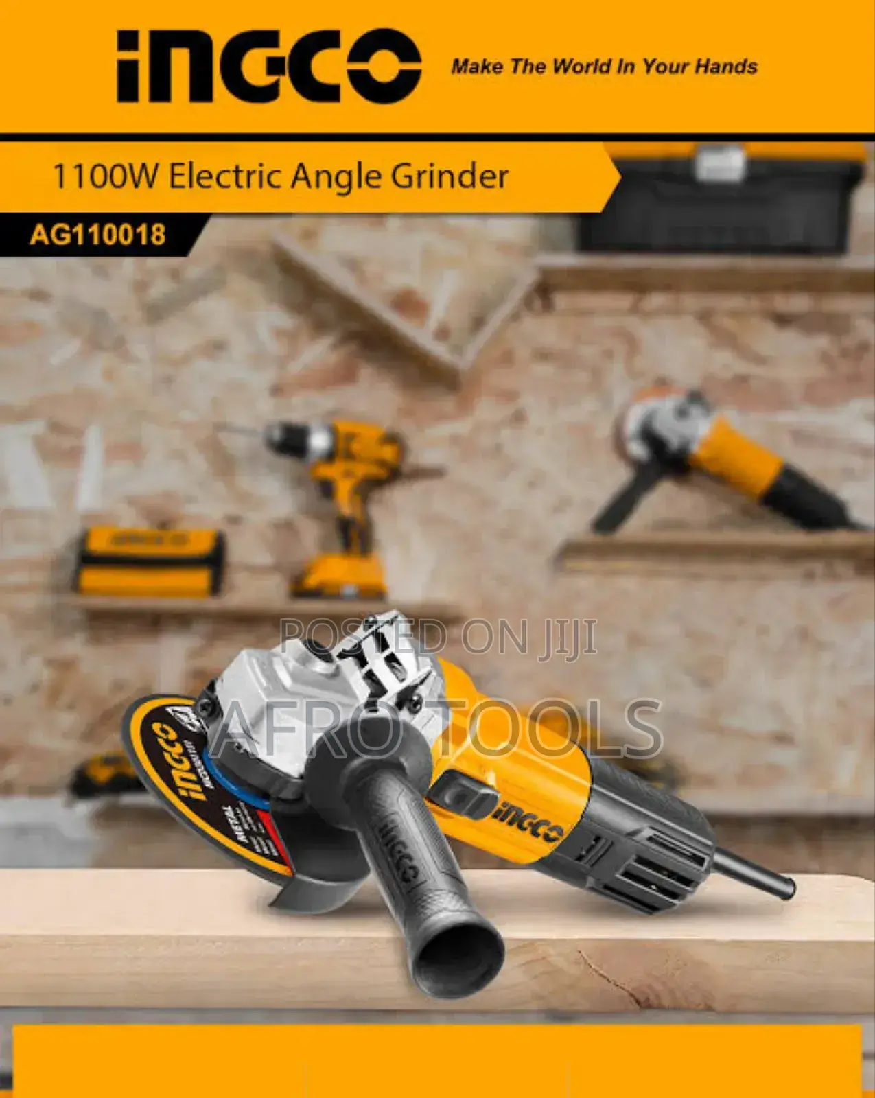 Grinder 1100w Ingco Electrical Grinder