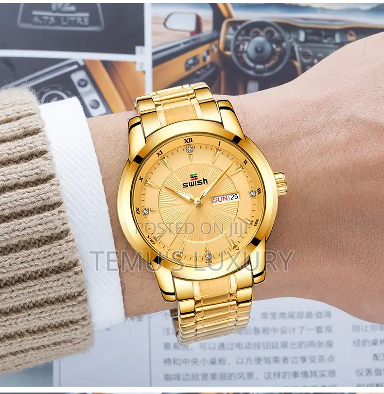 Swish Standard Fashionable Watch for Men