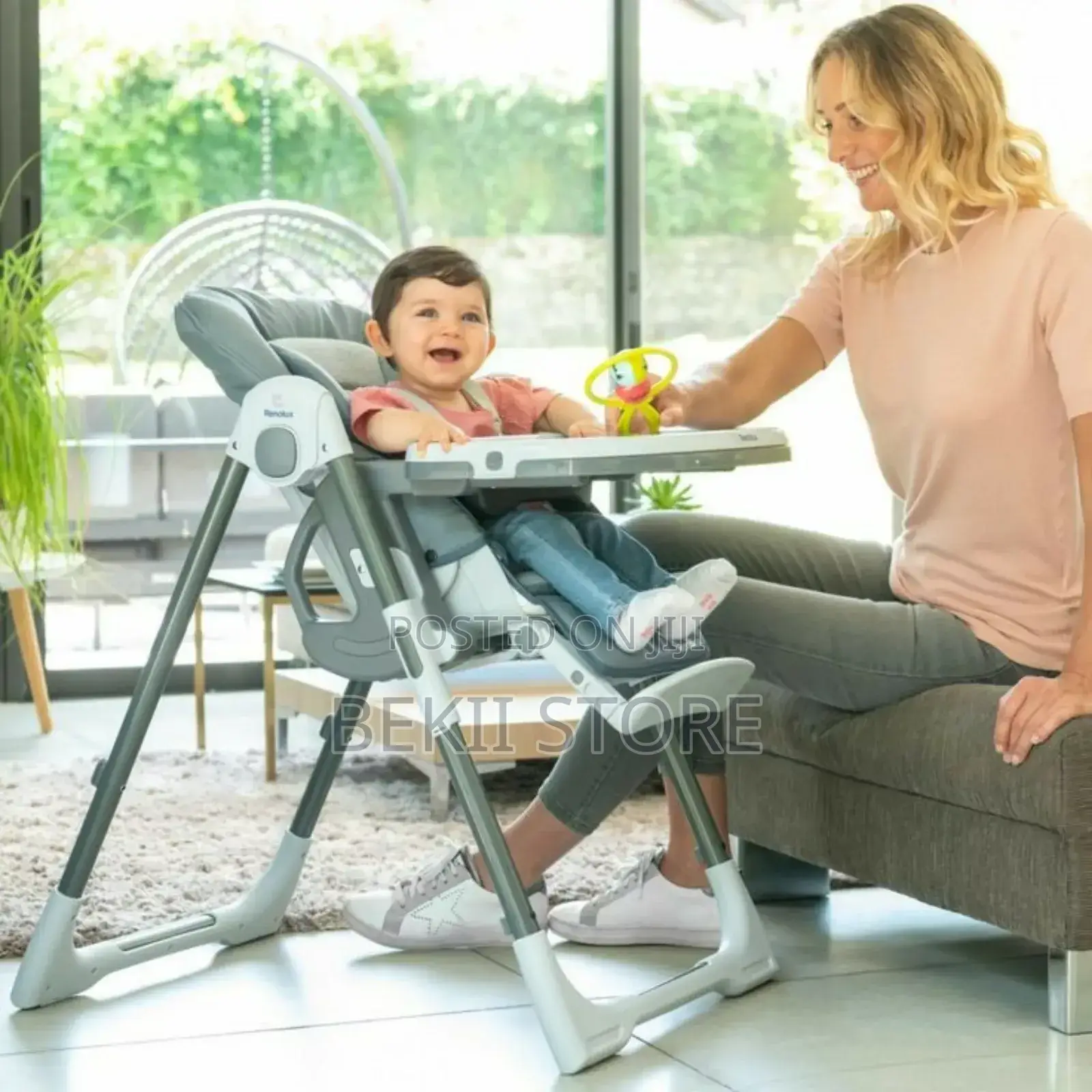 5 in 1 High Chair and Multifunction ባለ ብዙ ጥቅም የሆነ ሁለገብ የሕፃናት ወንበር