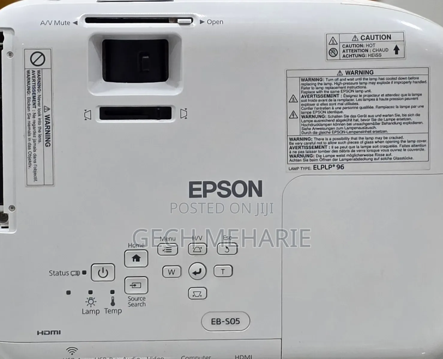 Epson Projector Model Name: Eb-S05 With Bag Hardw2