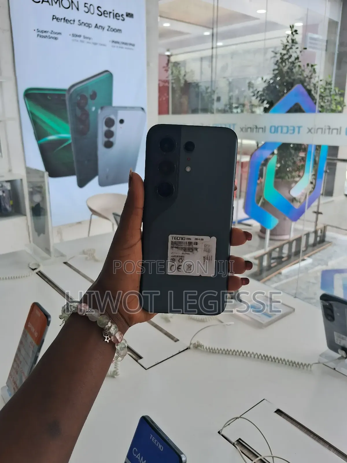 New Tecno Camon 50 Pro 256 GB Black