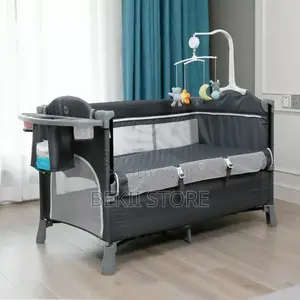 Baby Bedside Crib የሕፃናት አልጋ