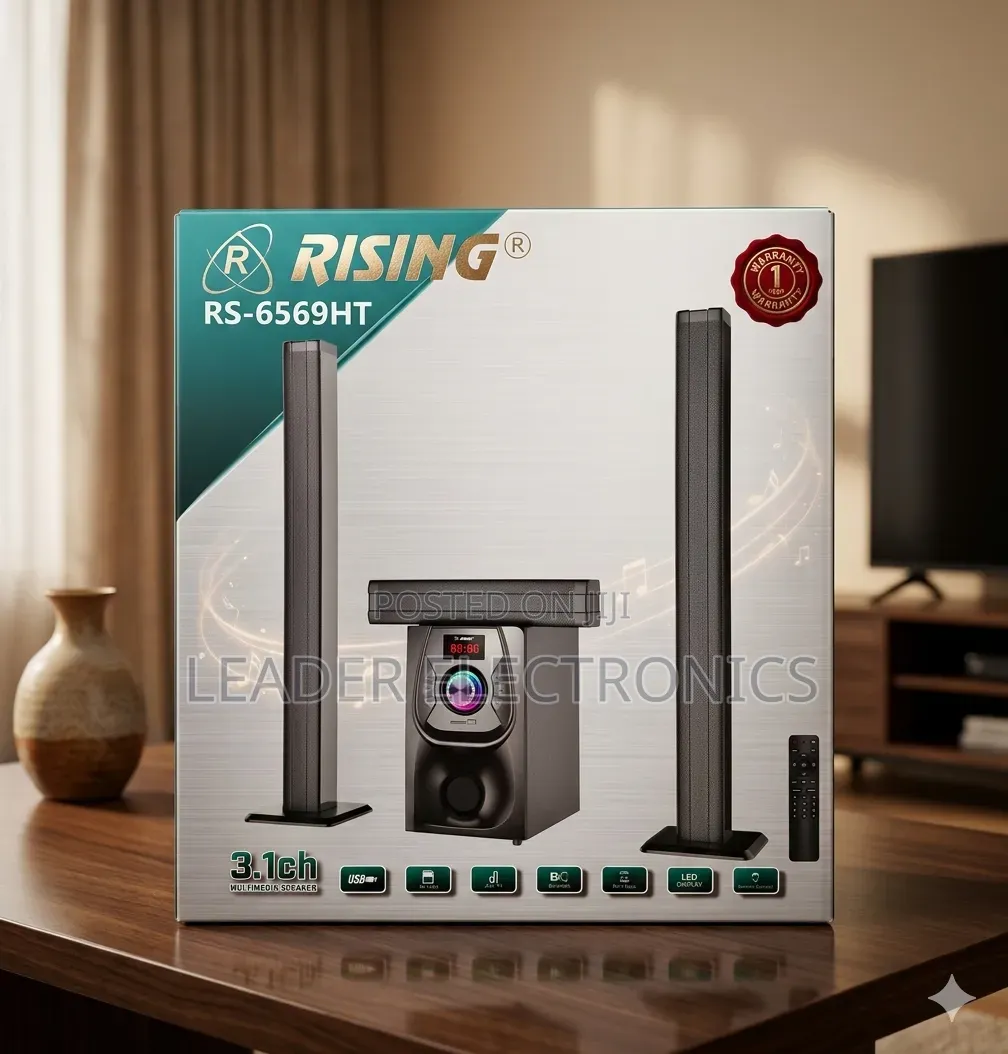 Rizing 3.1ch Multimedia Home Theater Speaker