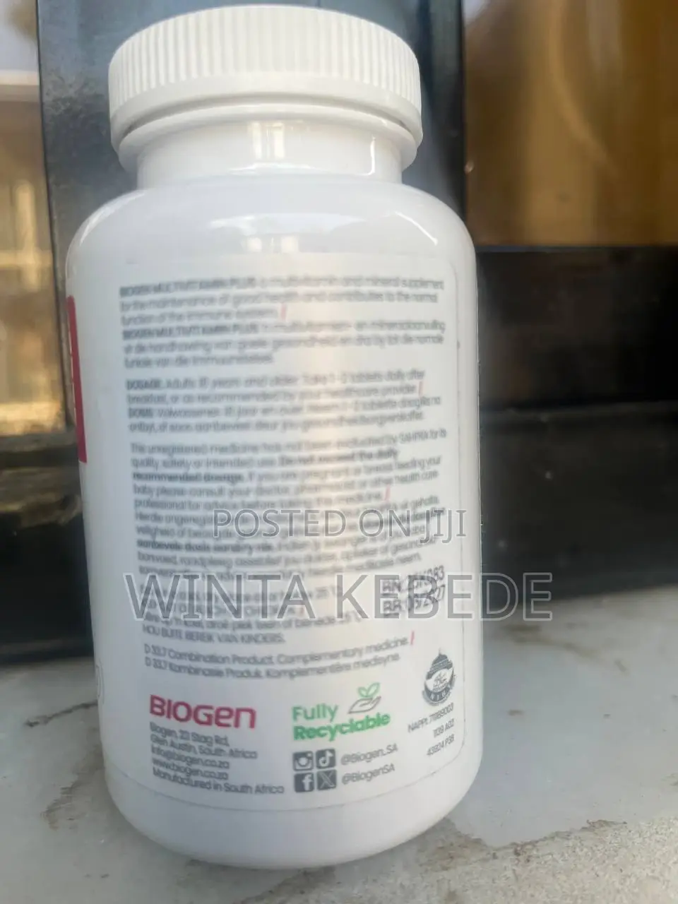 Biogen Platinum Multivitamin Plus ( 60 Tablets)