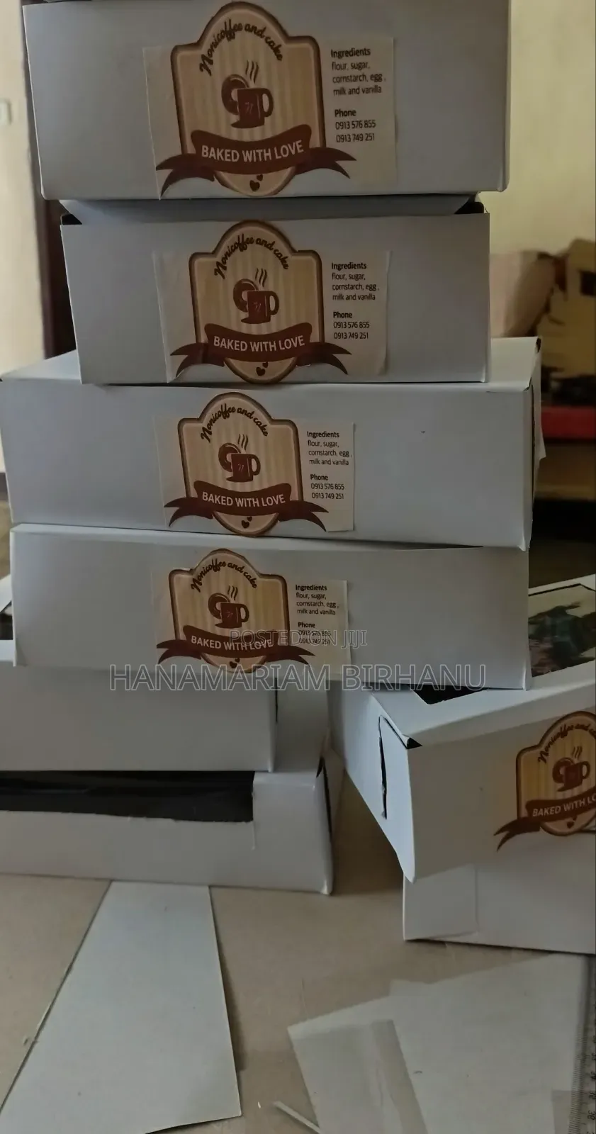 Take Away Box , Pizza , Cake , Cookies, For Any Customized Size