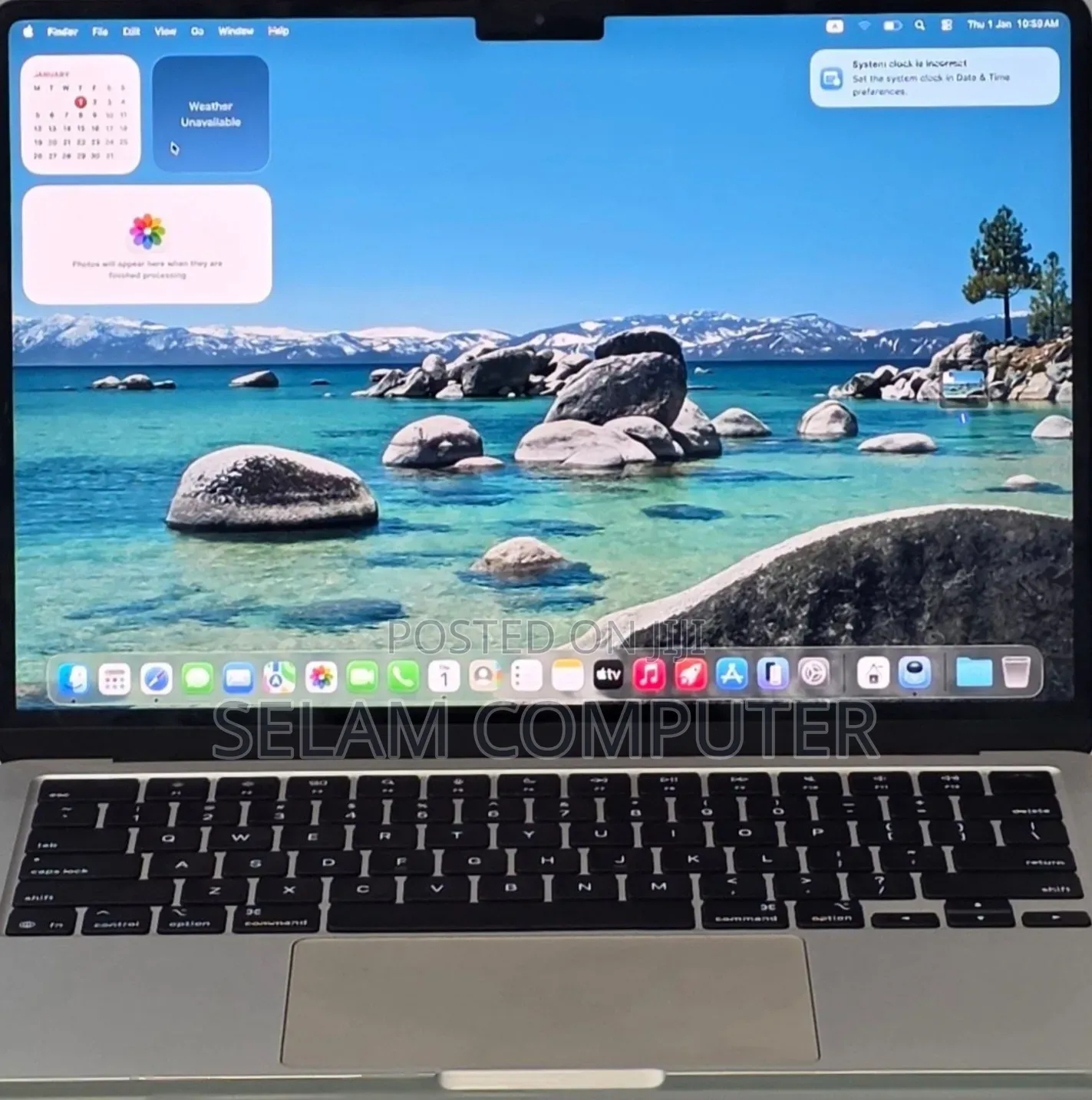 New Laptop Apple MacBook Air 2025 M4 15-inch 16GB Apple M4 SSD 512GB