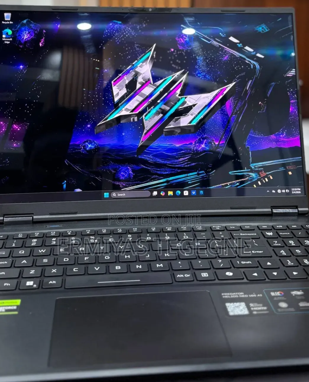 New Laptop Acer Nitro 5 16GB Intel Core i5 SSD 512GB