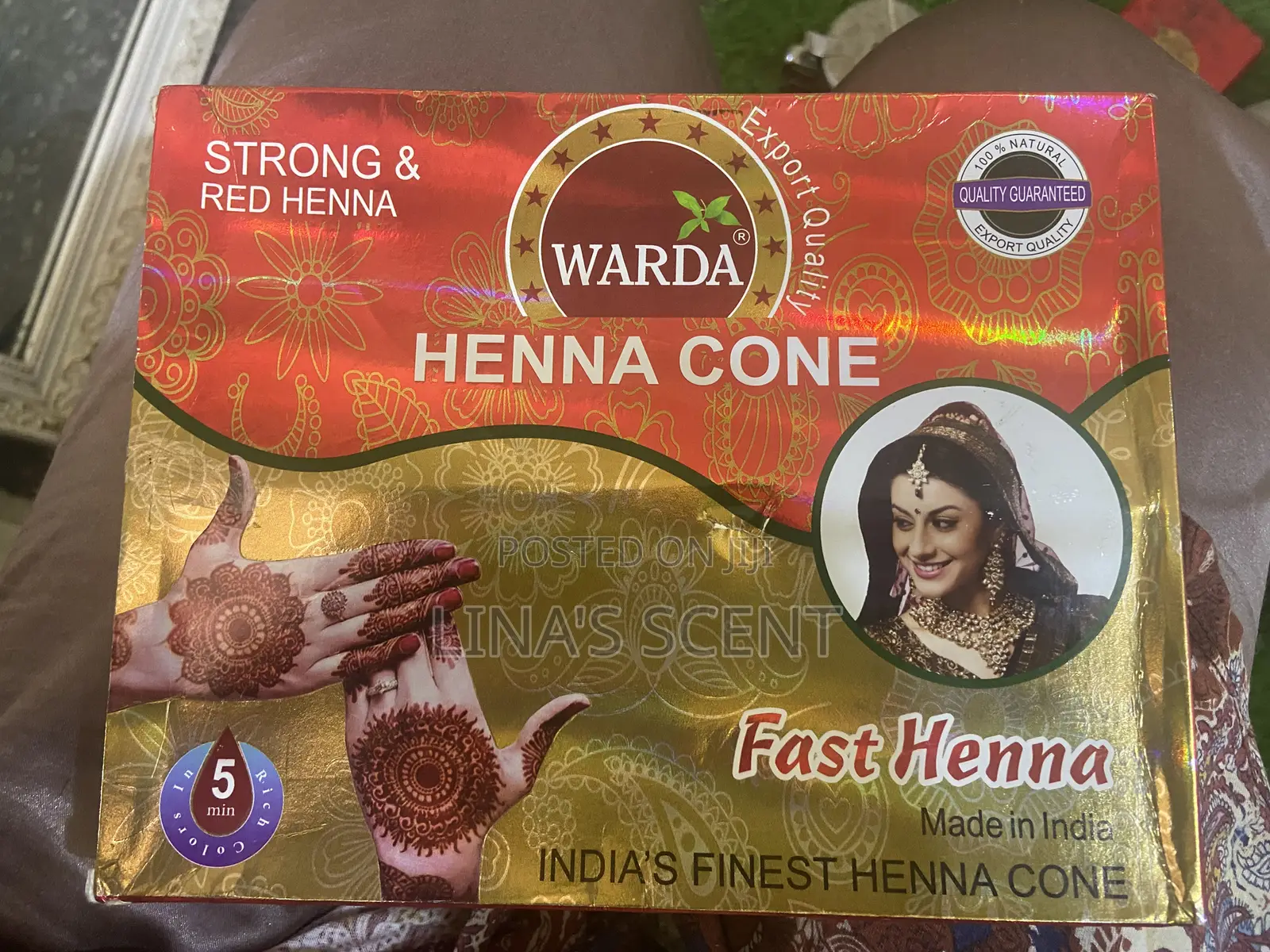 Warda Henna Cone
