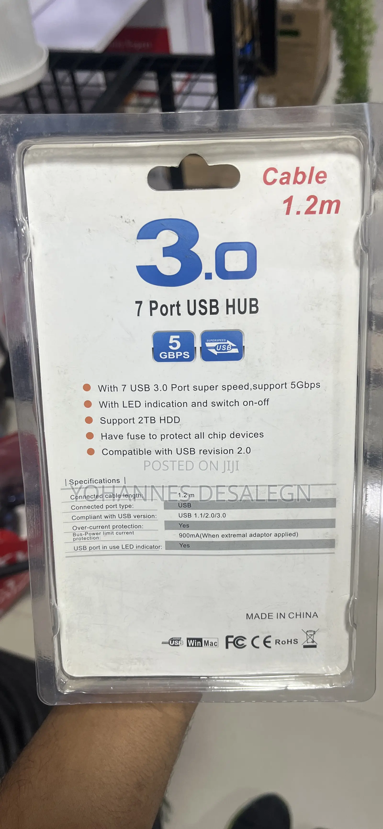 7 Port Usb Hub