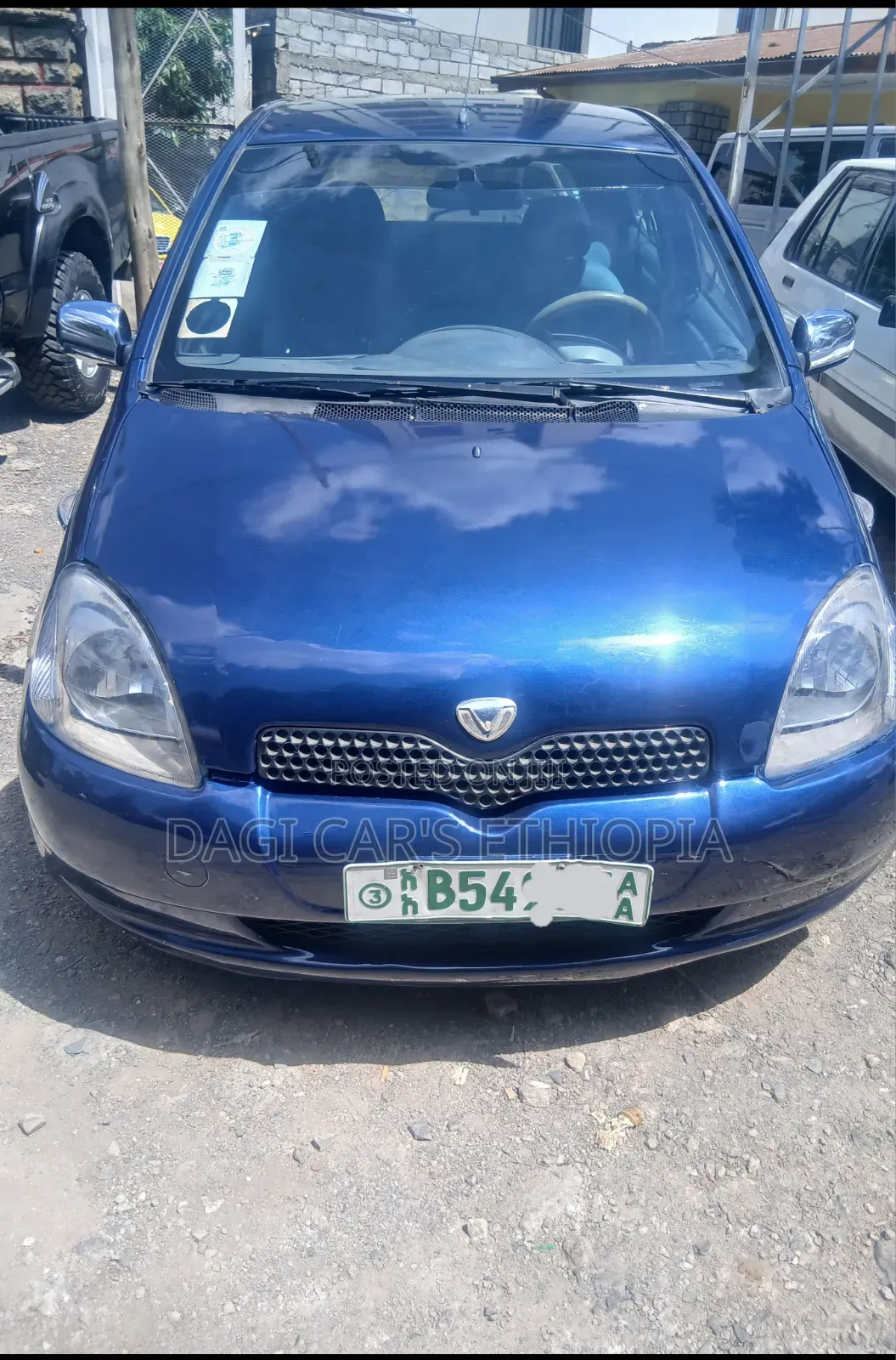 Toyota Vitz 2001 Blue for sale - Dagi Car's Ethiopia Price: ETB ...