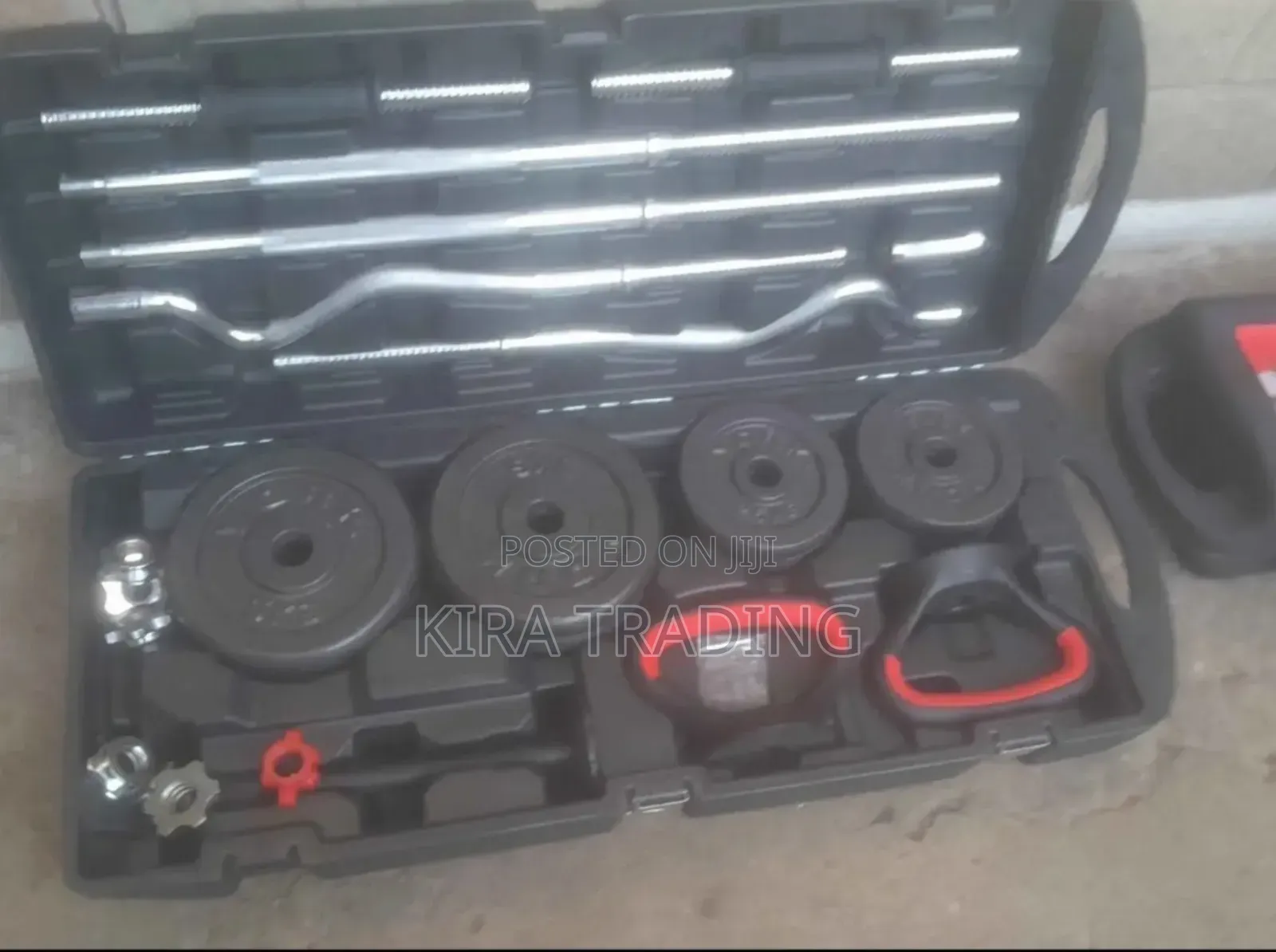 55kg Dumbbells and Barbell Eyekeyayeru Yemitekemut