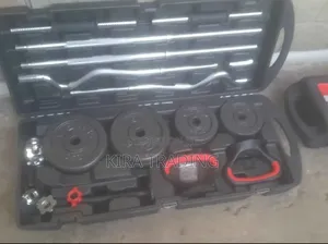 55kg Dumbbells and Barbell Eyekeyayeru Yemitekemut