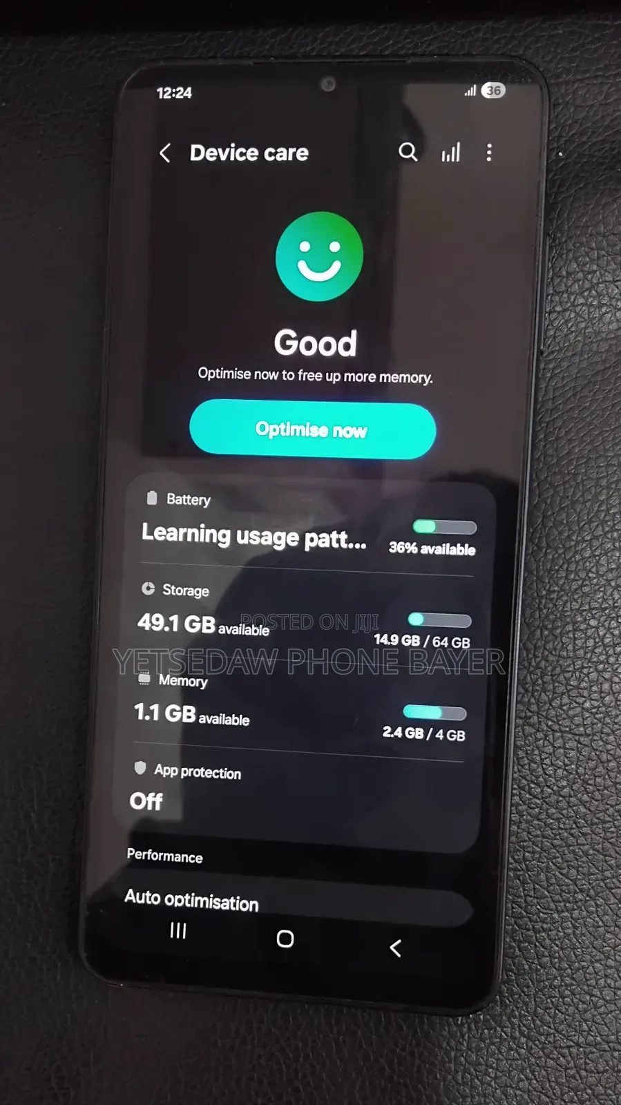Samsung Galaxy A06 64 GB Black