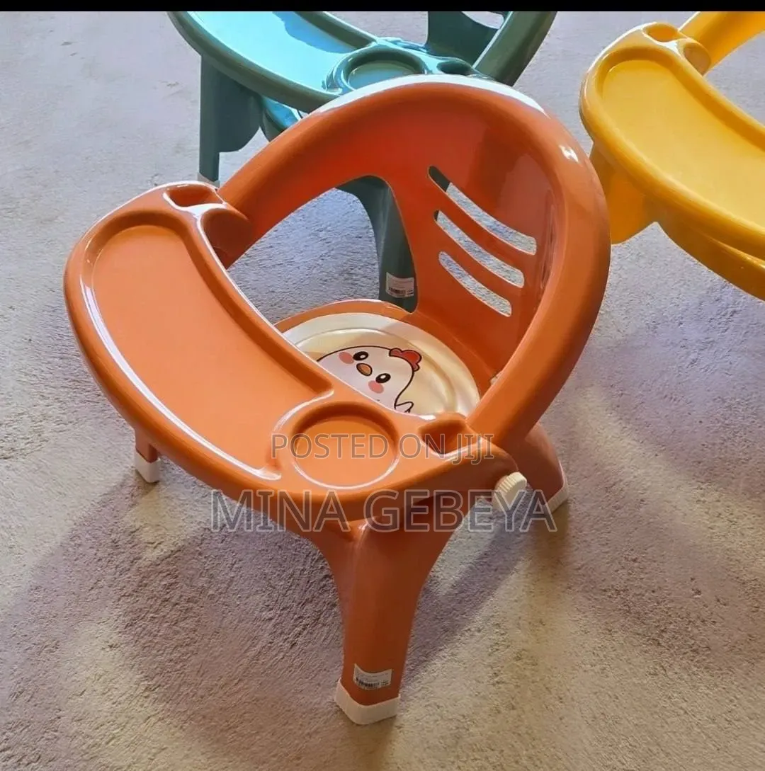 Baby Chair With Attached Table Top Set