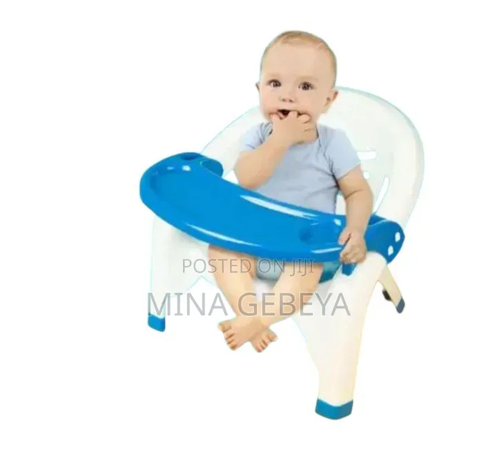 Baby Chair With Attached Table Top Set