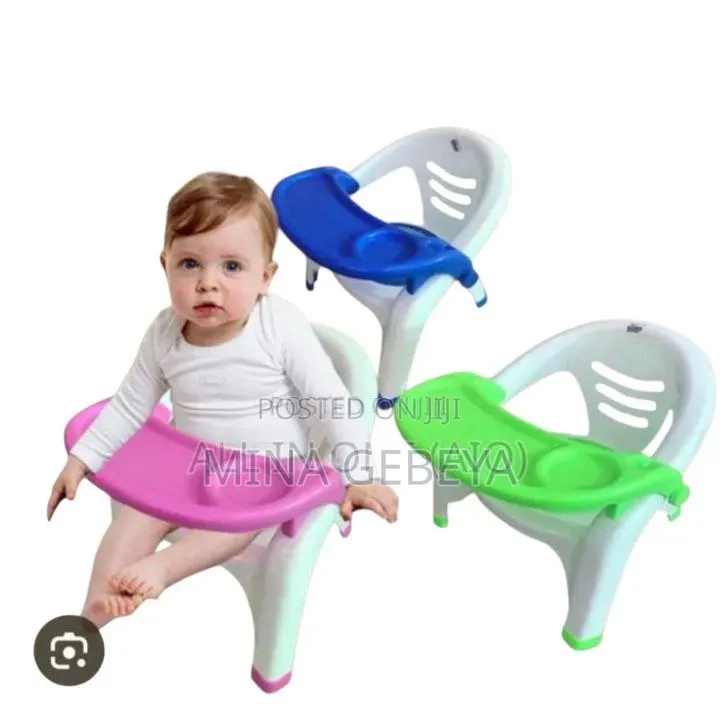 Baby Chair With Attached Table Top Set