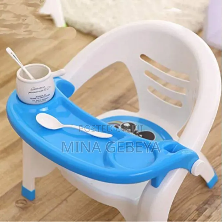 Baby Chair With Attached Table Top Set