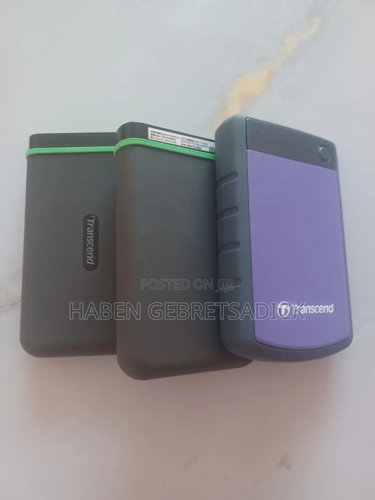 Transcend 4tb ኦሪጂናል ሀርድ ዲስክ