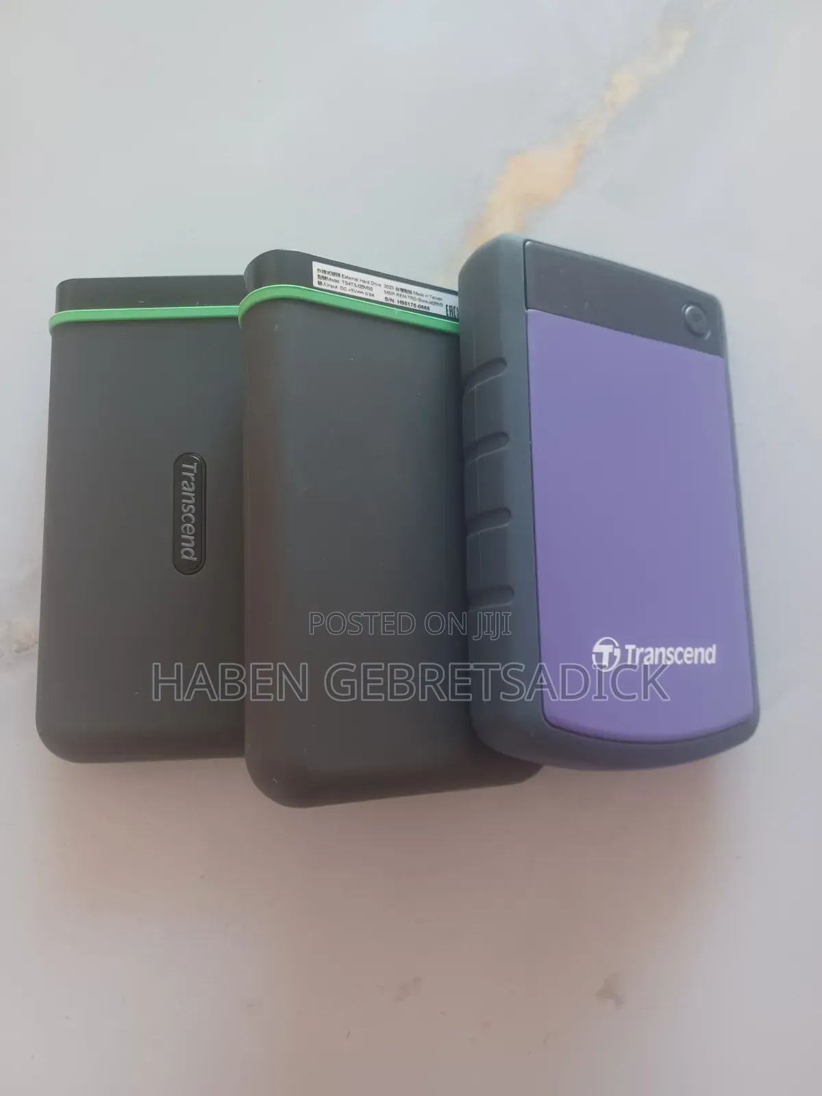 Transcend 4tb ኦሪጂናል ሀርድ ዲስክ