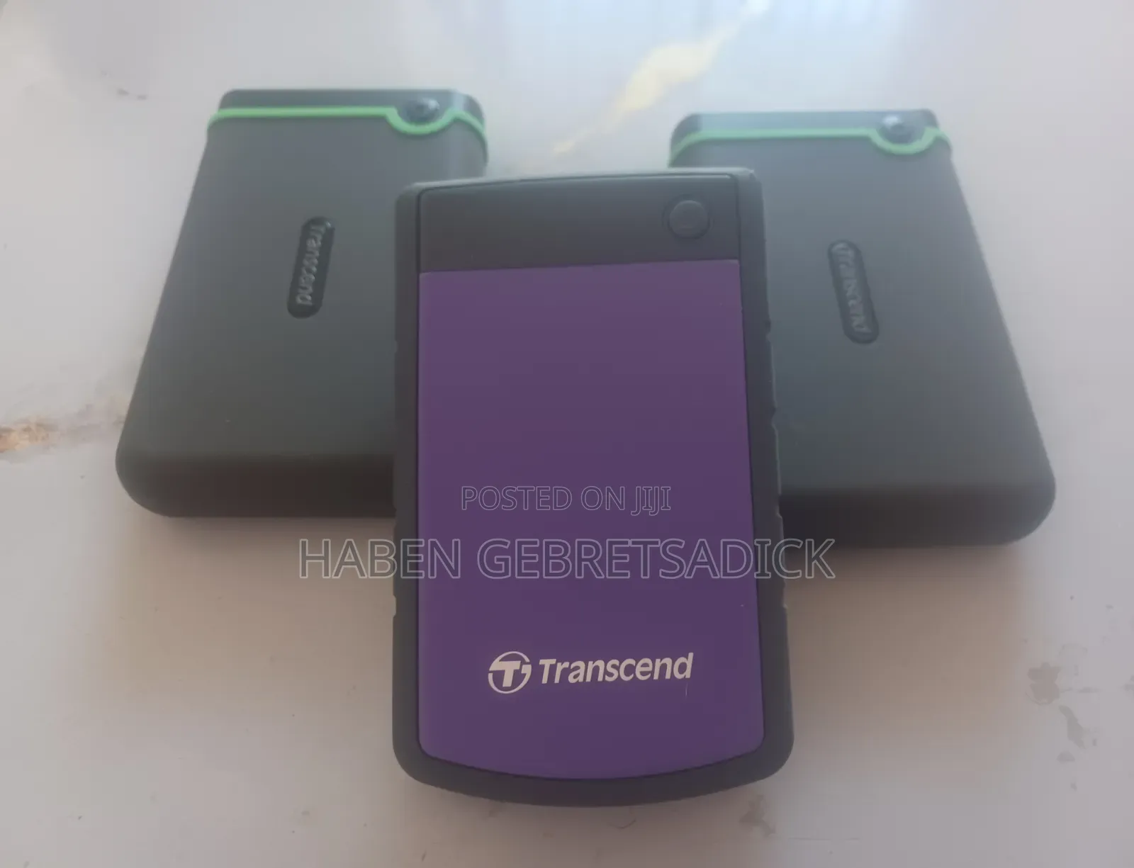 Transcend 4tb ኦሪጂናል ሀርድ ዲስክ