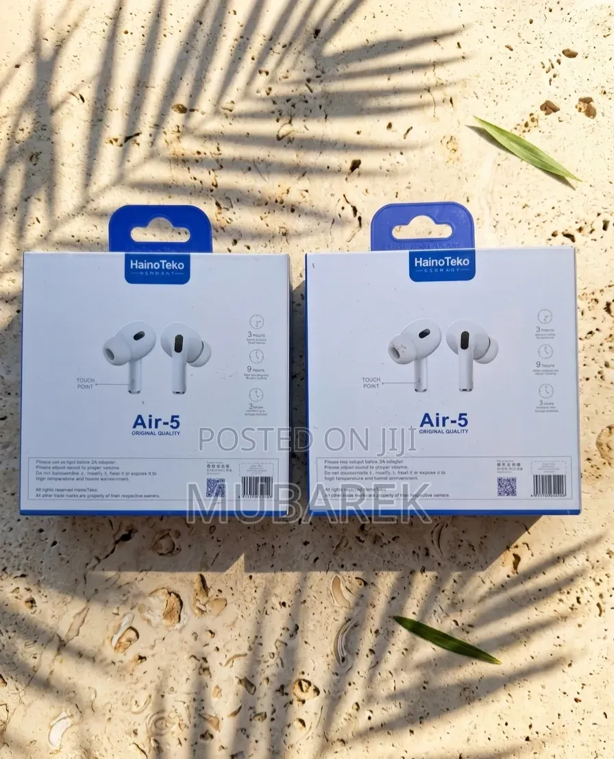 Final Call: Original Quality Air-5 Wireless Buds – Limited Stock