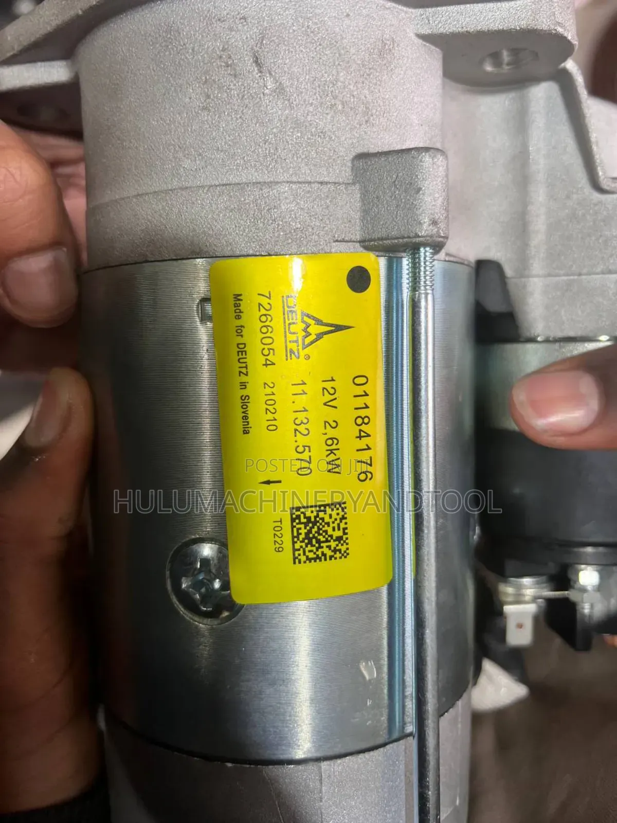Heavy-Duty Electric Starter Motor, Diesel Engine