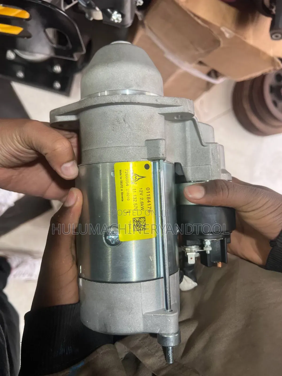 Heavy-Duty Electric Starter Motor, Diesel Engine