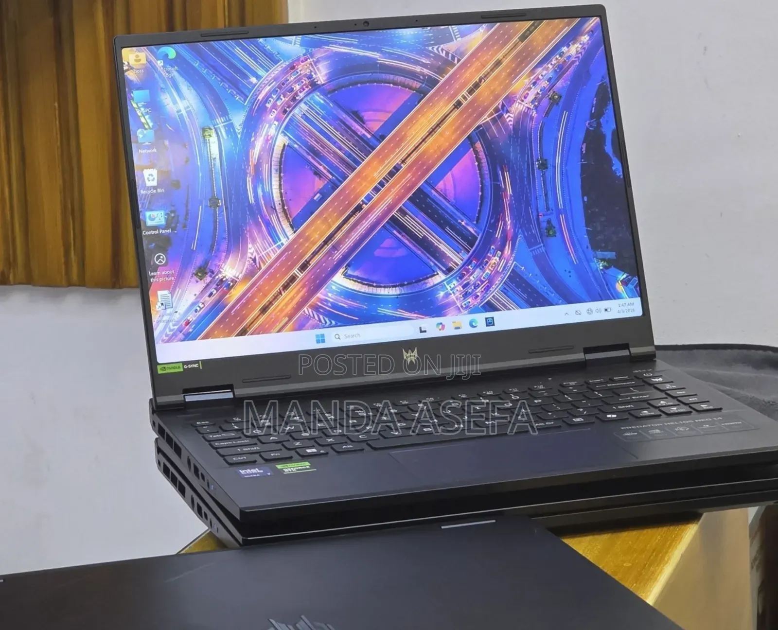 New Laptop Acer Predator Helios Neo 14 16GB Intel Core Ultra 7 SSD 1T