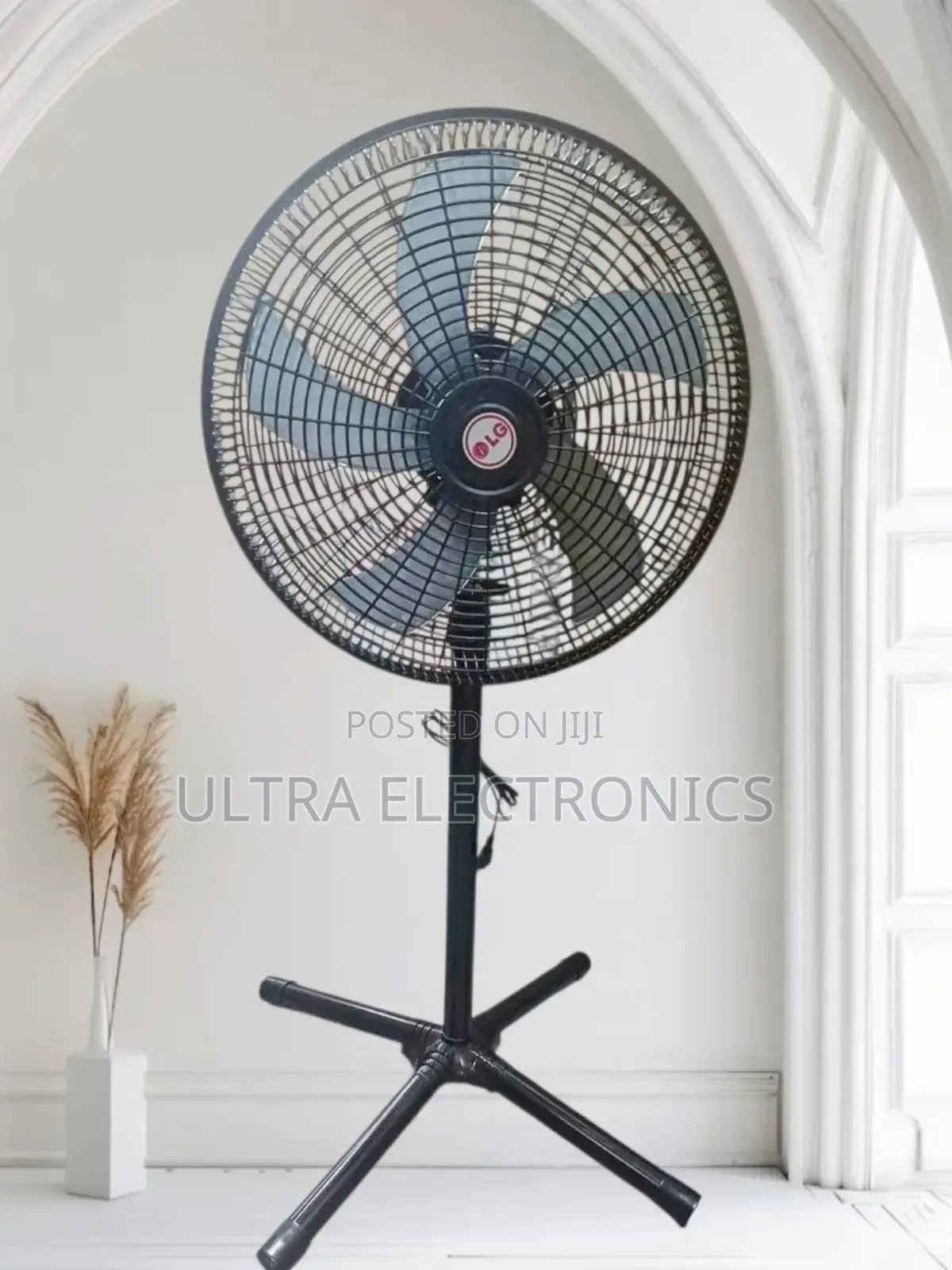 Cooling Fan Lg 18 -inch Standing Floor Fan With A Black I