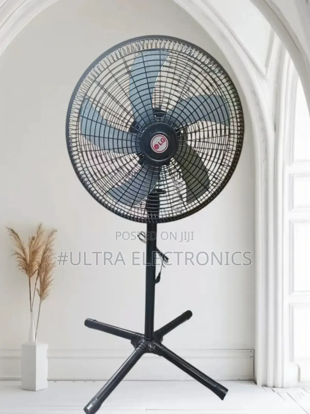 Cooling Fan Lg 18 -inch Standing Floor Fan With A Black I