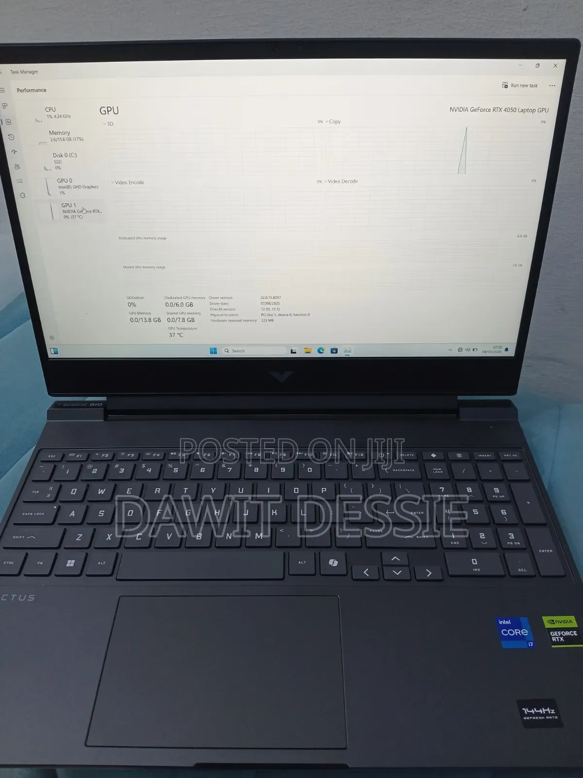 New Laptop HP 16GB Intel Core i7 SSD 512GB