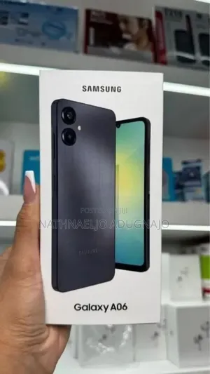 New Samsung Galaxy A06 64 GB Black