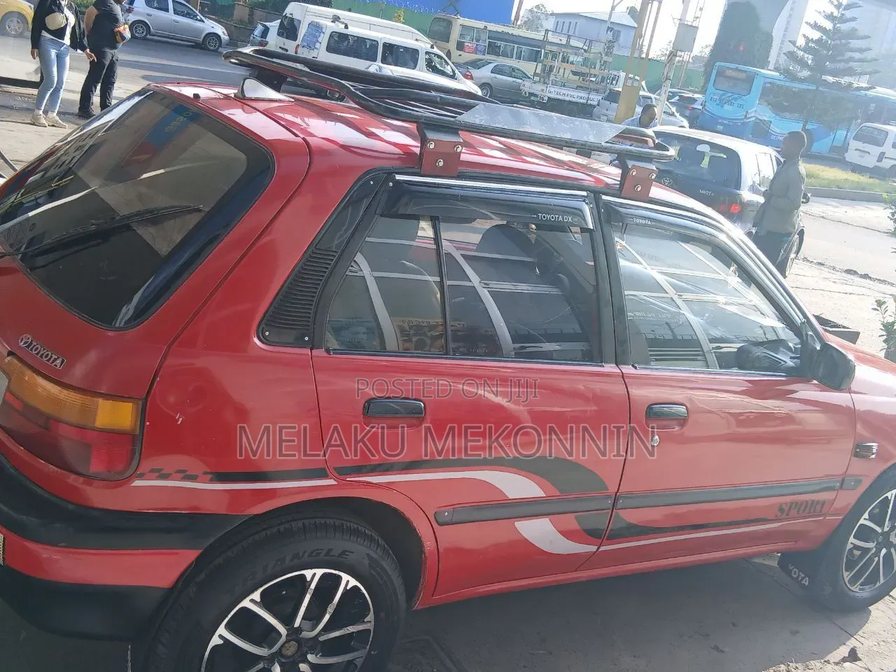 Toyota Starlet 1992 Red