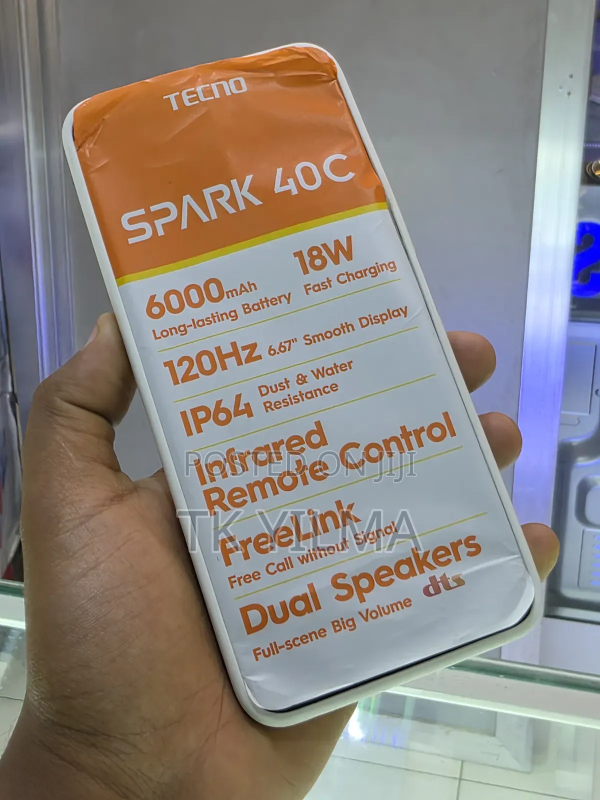 New Tecno Spark 40 128 GB White