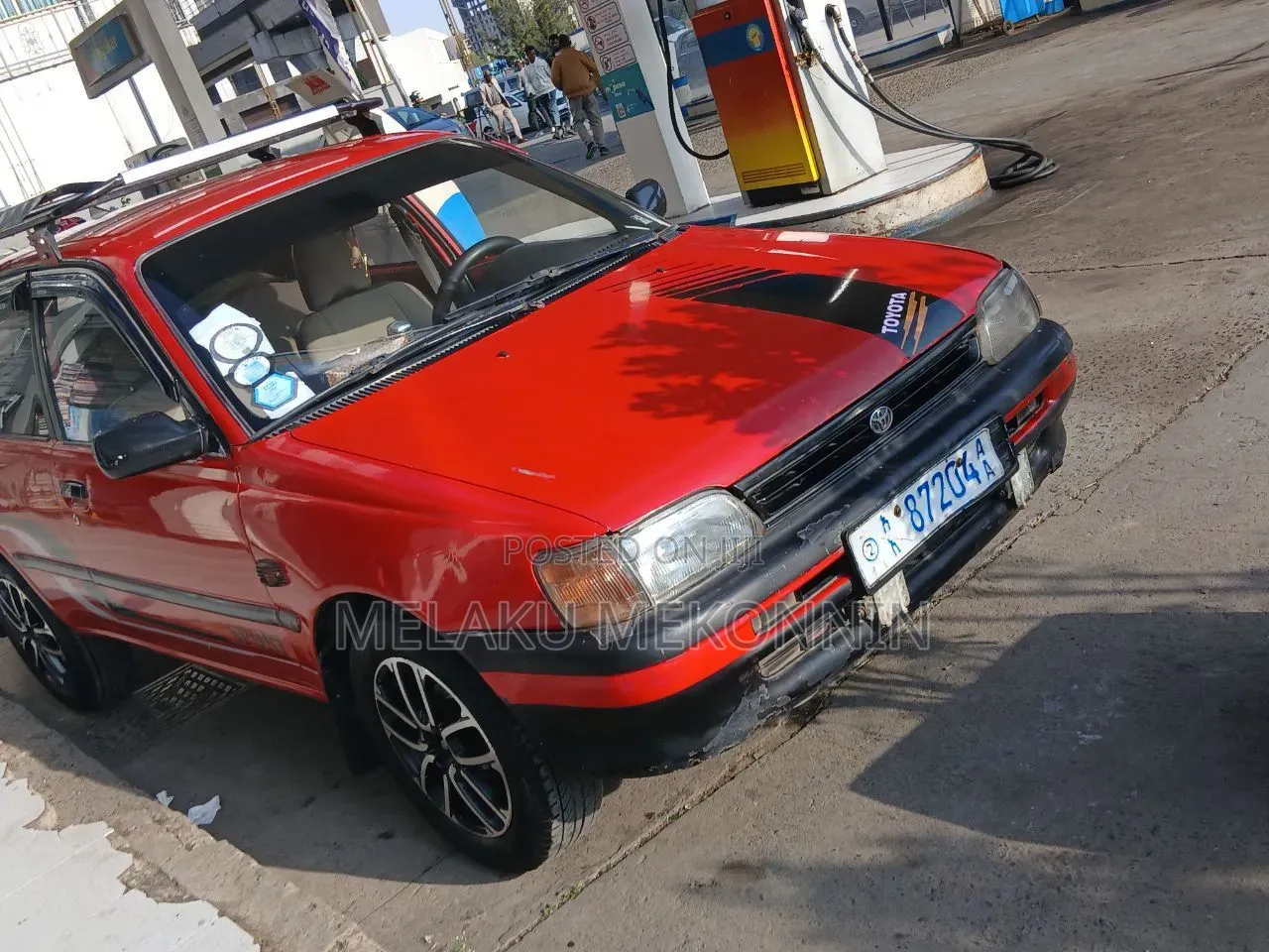 Toyota Starlet 1992 Red