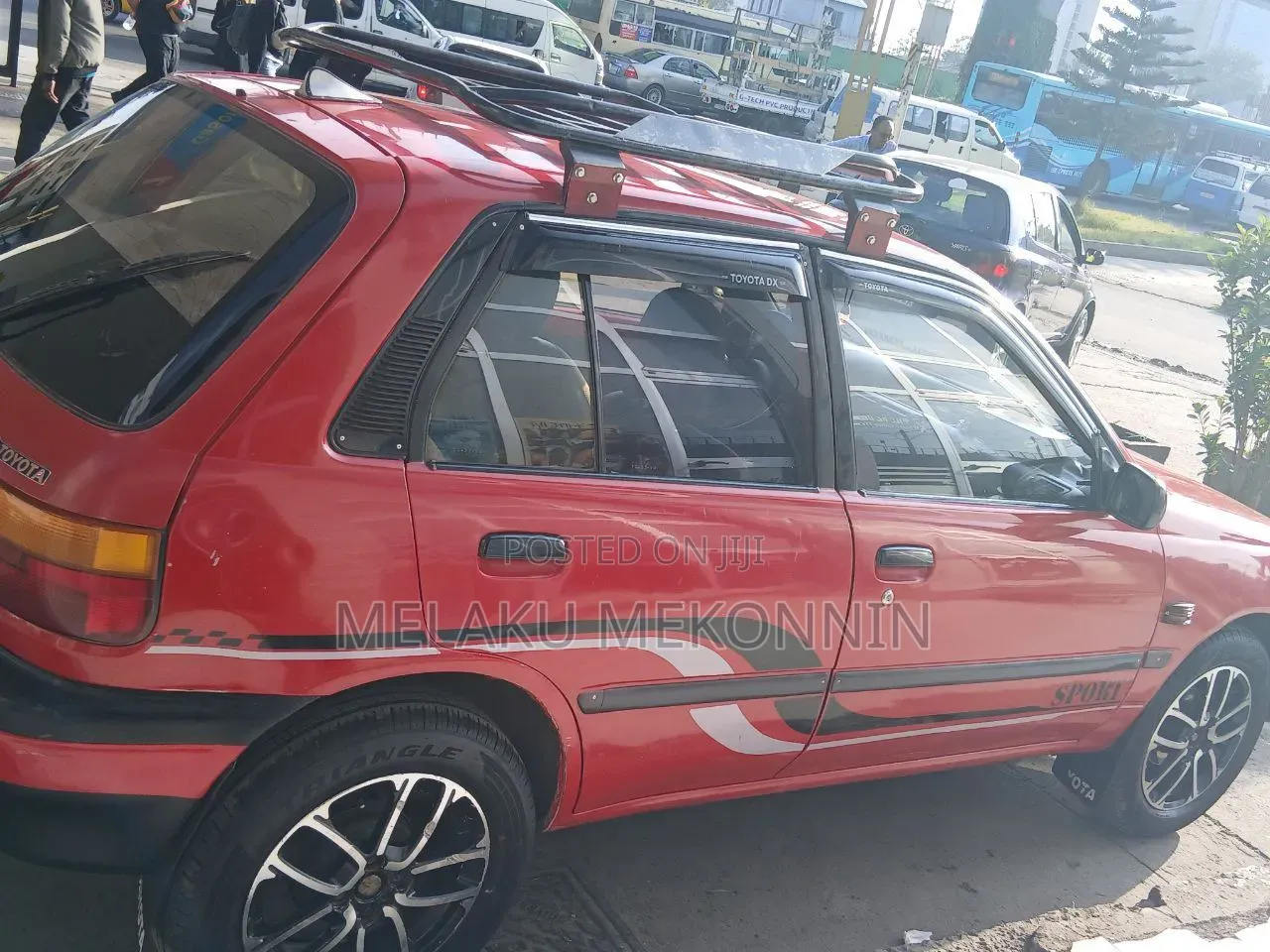 Toyota Starlet 1992 Red