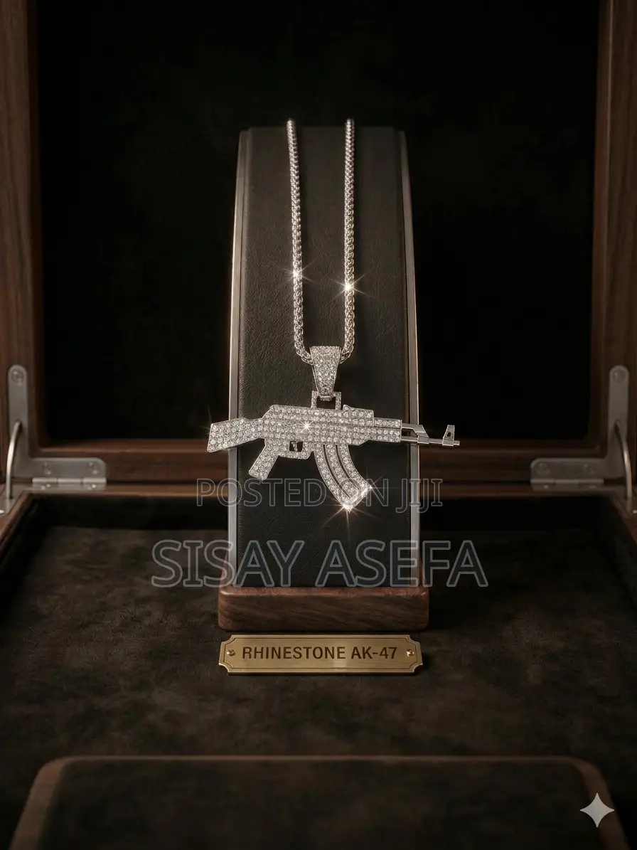 Iced Ak 47 Necklace
