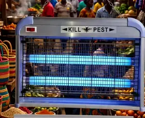 Kill Pest Electric Insect Killer Dual Uv Tube Bug Zapper