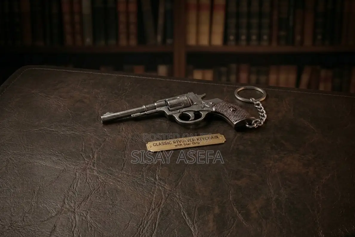 Revolver Keychain