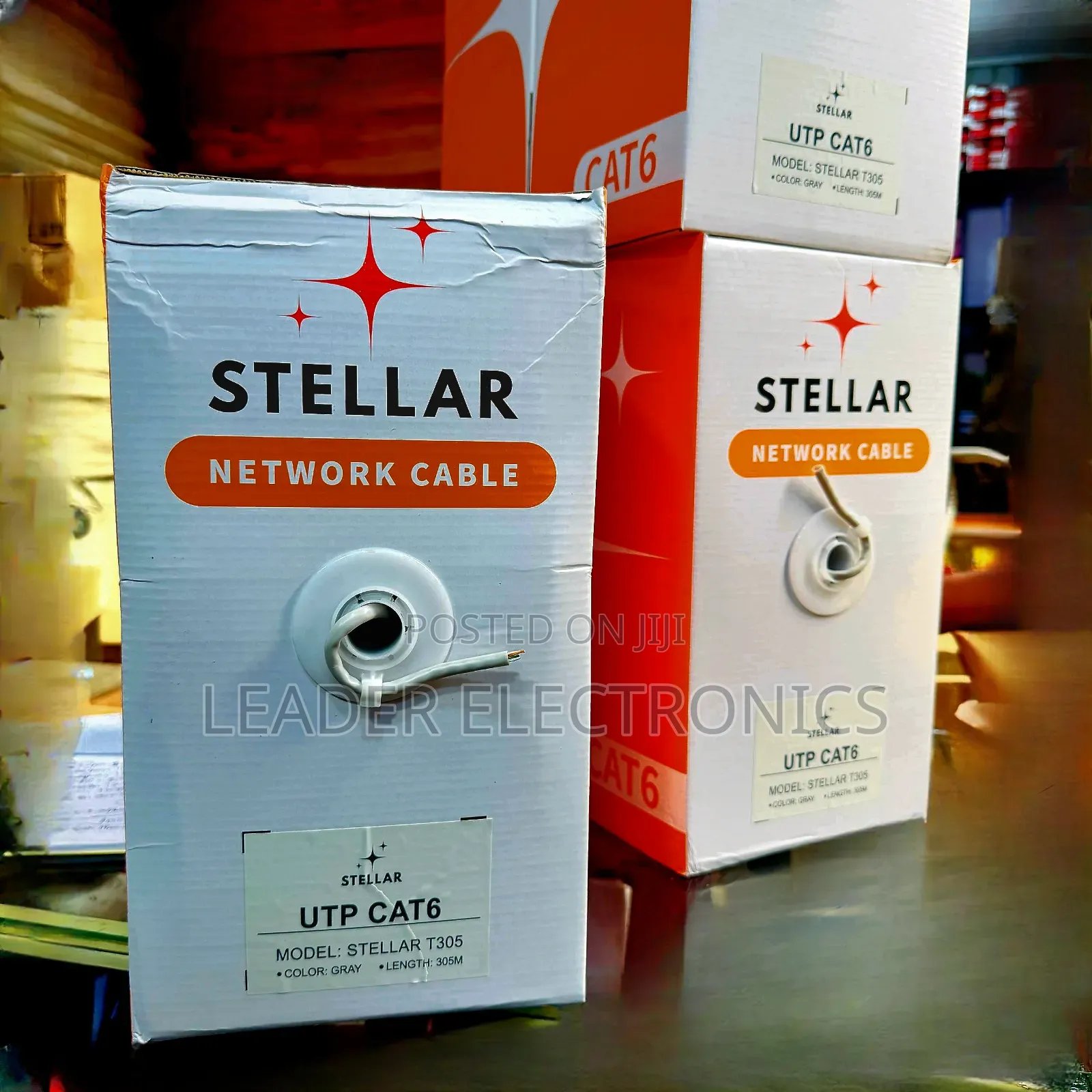 Stellar Network Cable Utp Cat6 – 305m Roll
