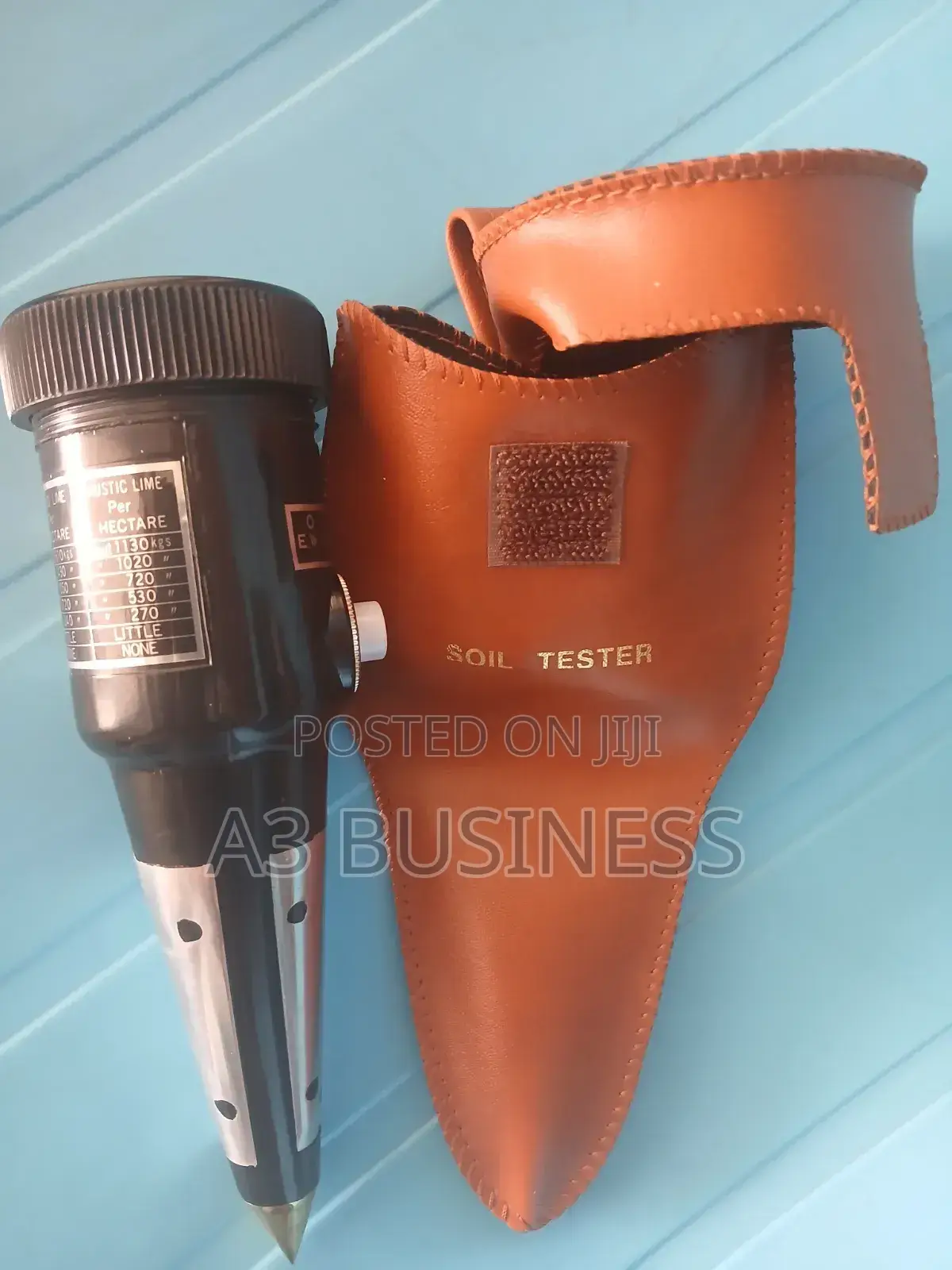 የፈርቲላይዘር እና የፈርቲላይቲ መለኪያ (Soil Ph and Moisture Meter) - 2-በ-1