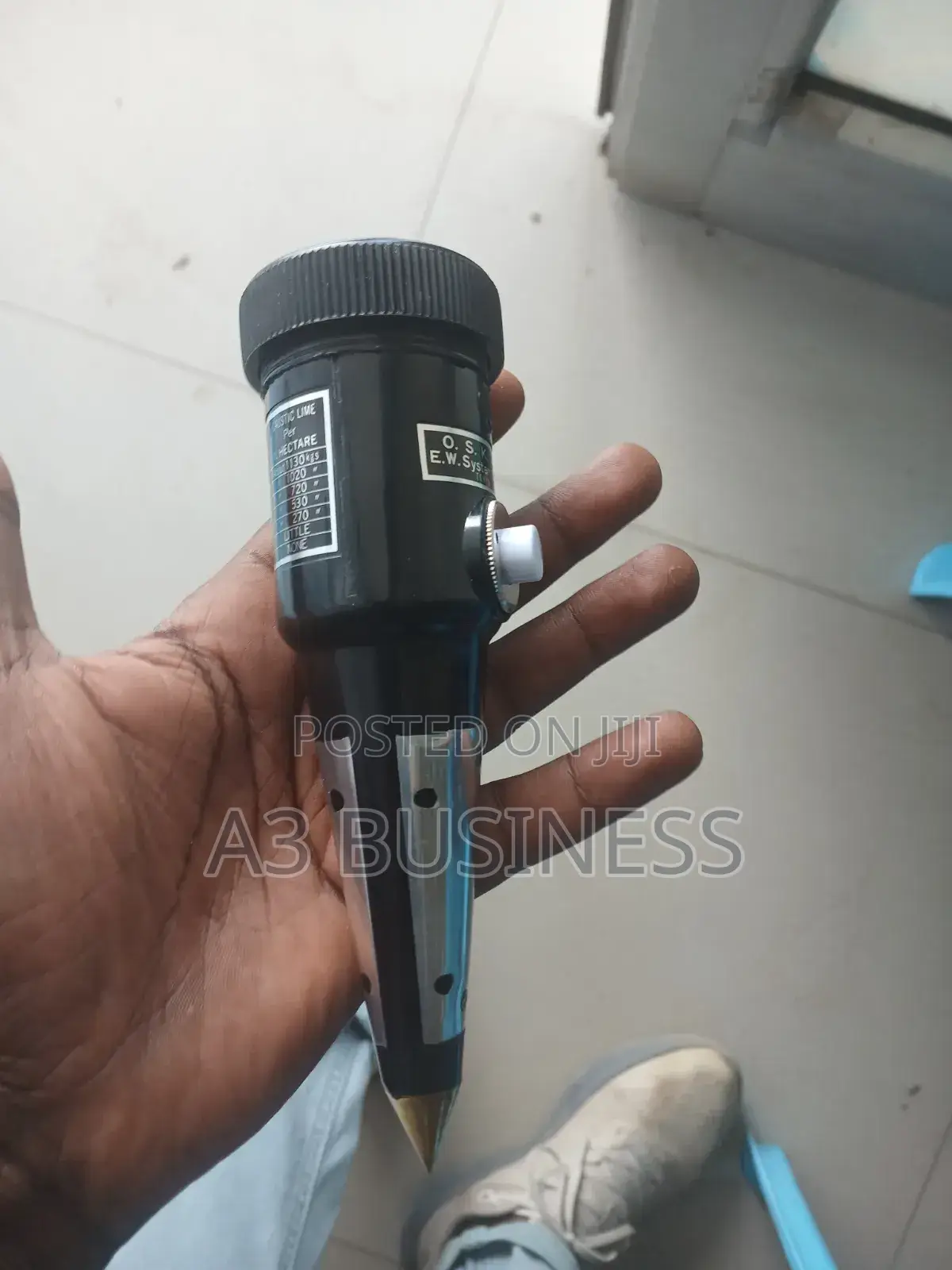 የፈርቲላይዘር እና የፈርቲላይቲ መለኪያ (Soil Ph and Moisture Meter) - 2-በ-1
