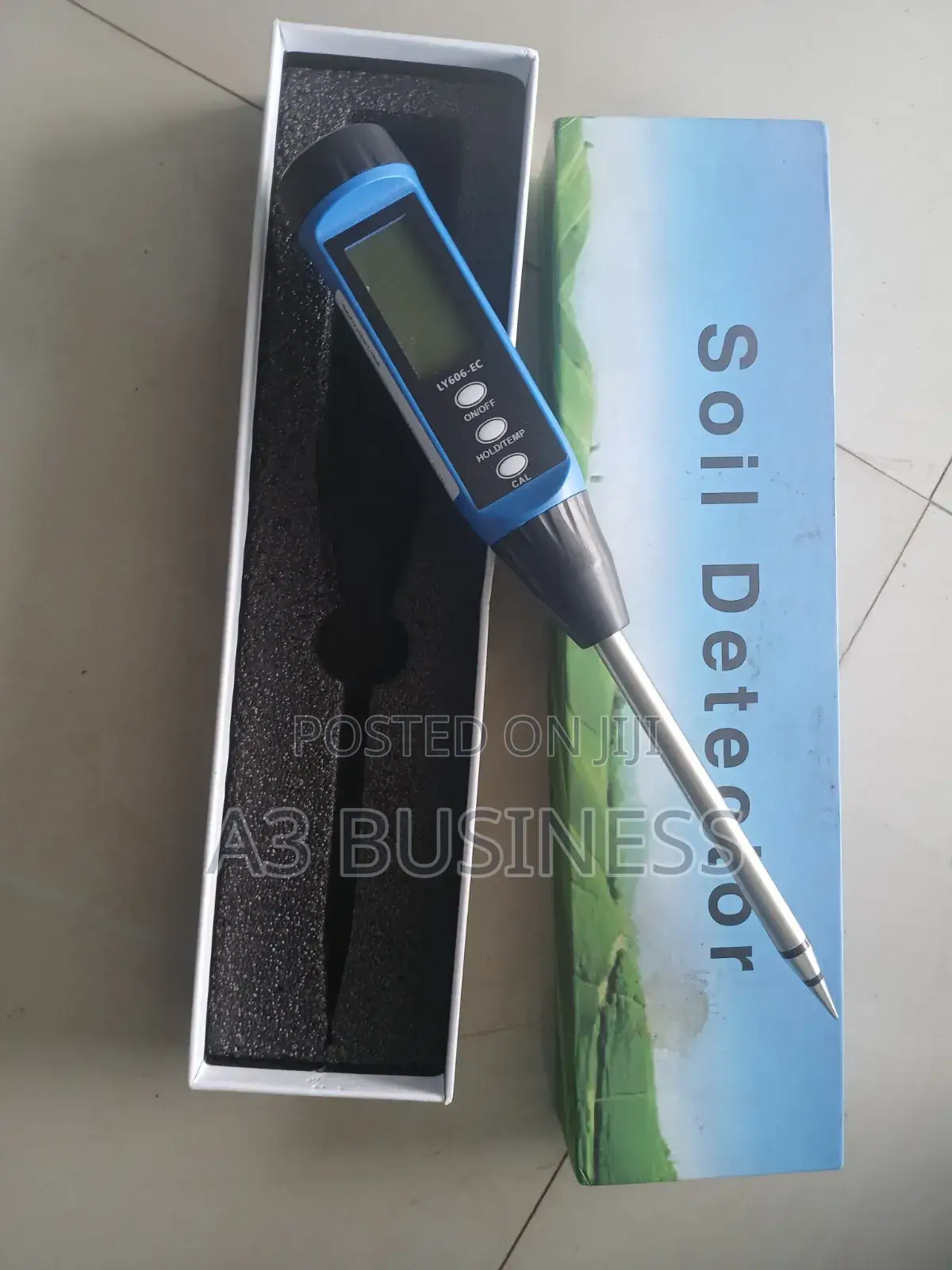 ዲጂታል የአፈር መለኪያ (Digital Soil Ec/Temperature Meter)