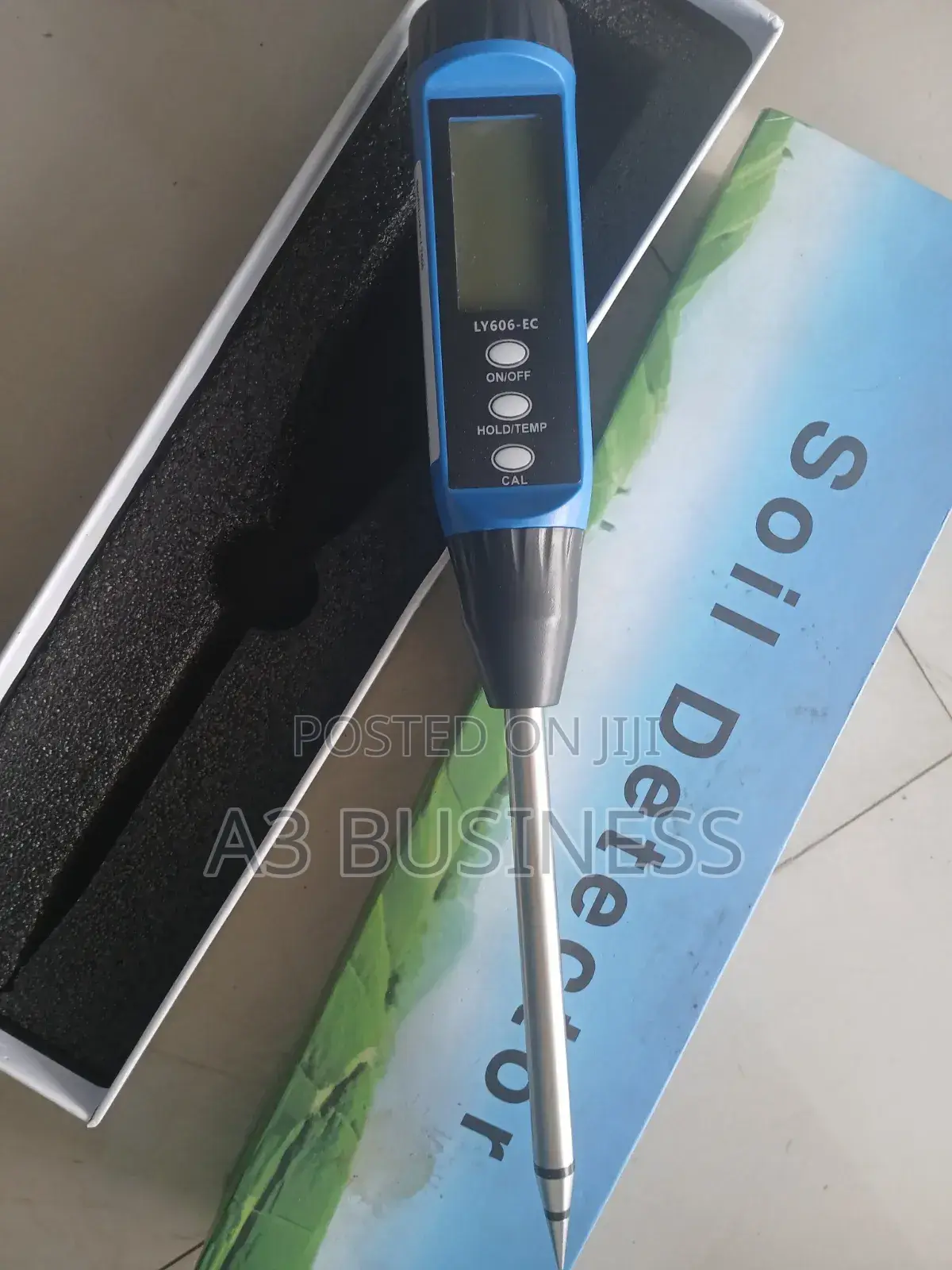 ዲጂታል የአፈር መለኪያ (Digital Soil Ec/Temperature Meter)