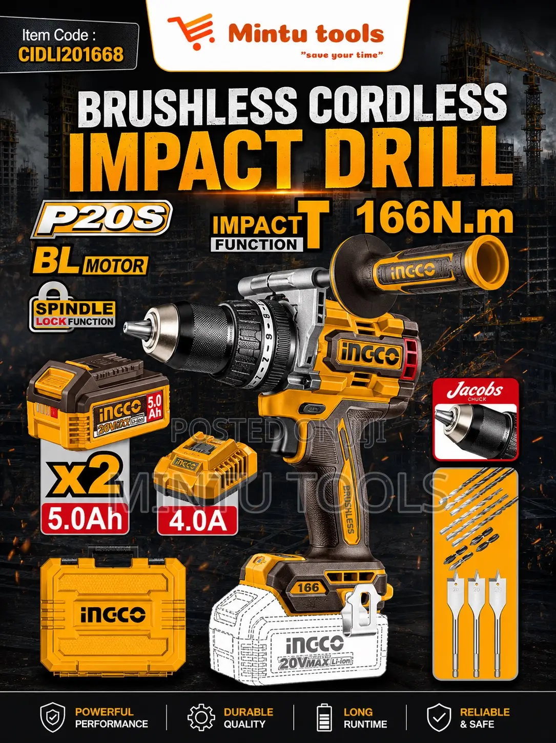 I/G Impact 166nm Drill