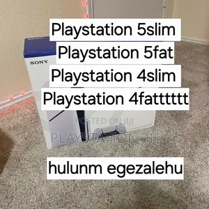 Playstation 5 Slim ዲስክ መሸጥ ምትፈልጉ አዋሩኝ