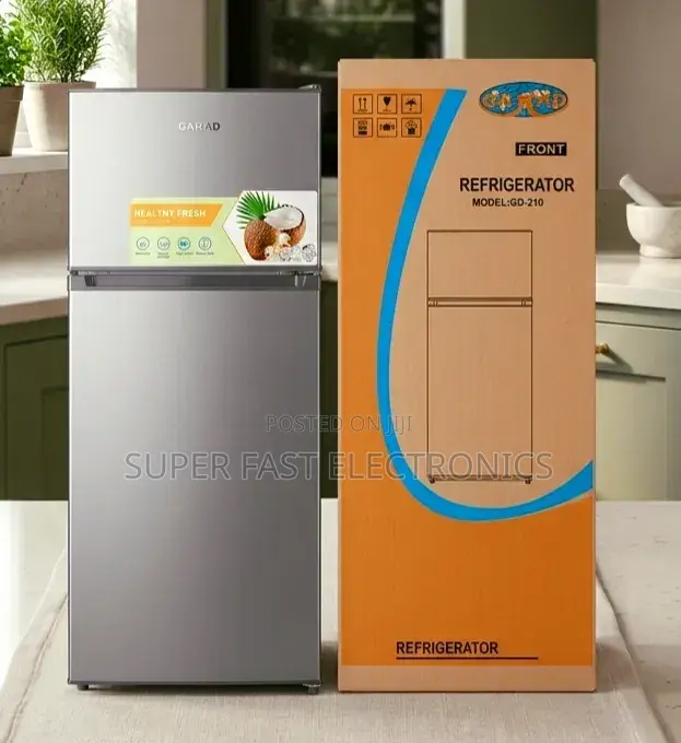 ​Gariad Refrigerator 210liter Model Gd-210 Compact Top-Freezer