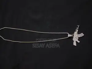 Iced Ak 47 Necklace