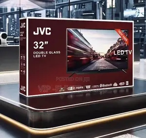 JVC 32 Inch Tv Double Glass Led Television